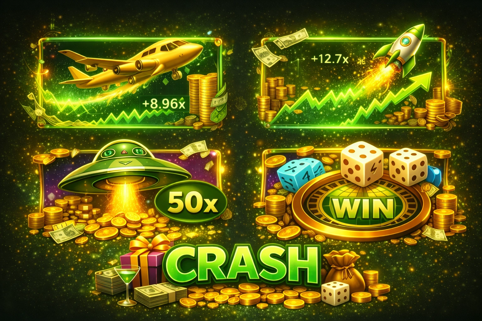 All Crash Game Types Available on BC.Game