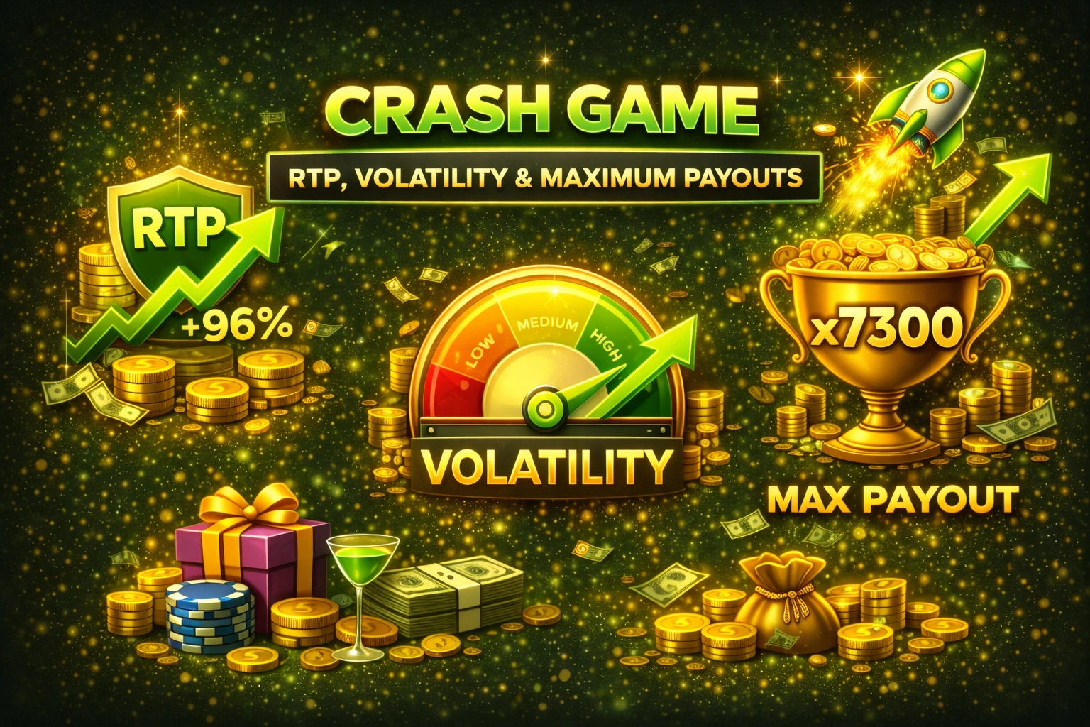 Crash Game RTP, Volatility & Maximum Payouts