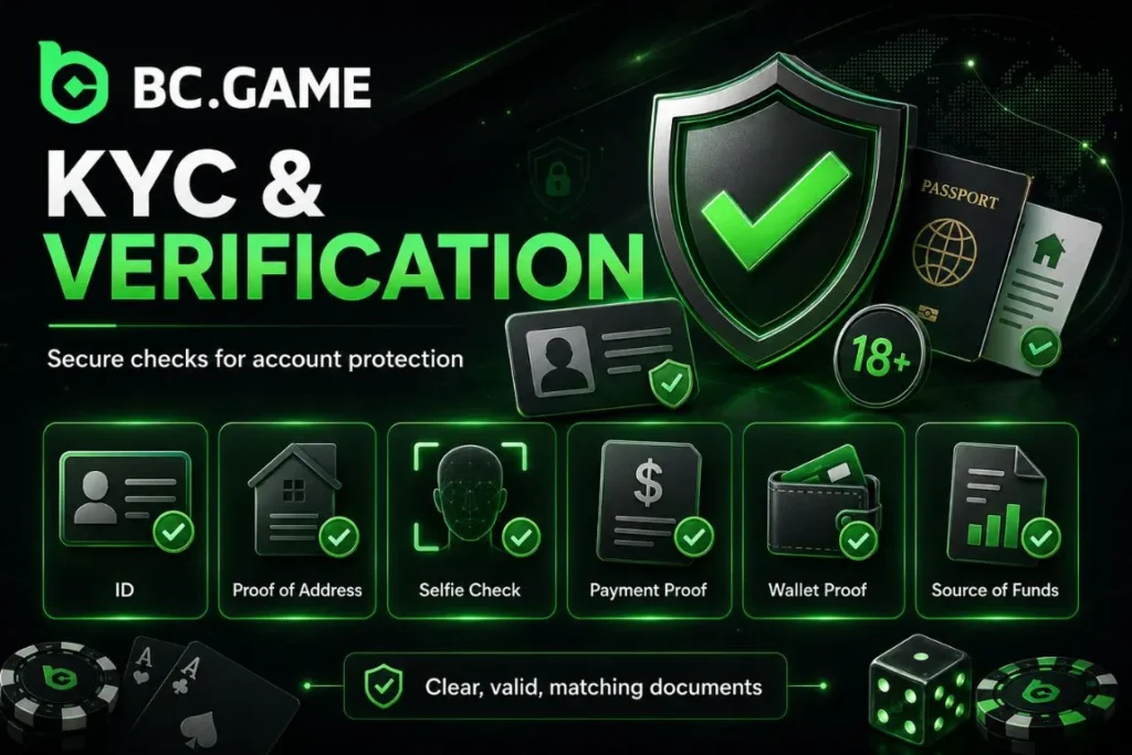 BC Game KYC and Verification Requirements